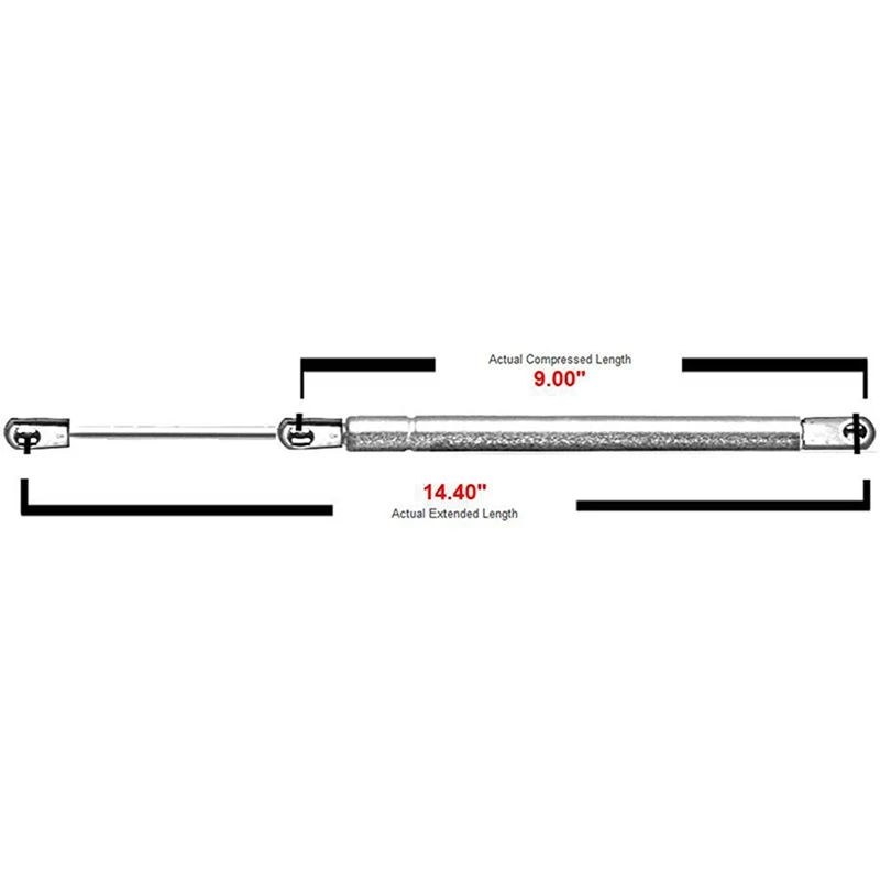 4Pcs Front Hood Lift Supports Gas Struts Spring Hydraulic Rod 51231960852 For-BMW E36 318I 325I 328I M3