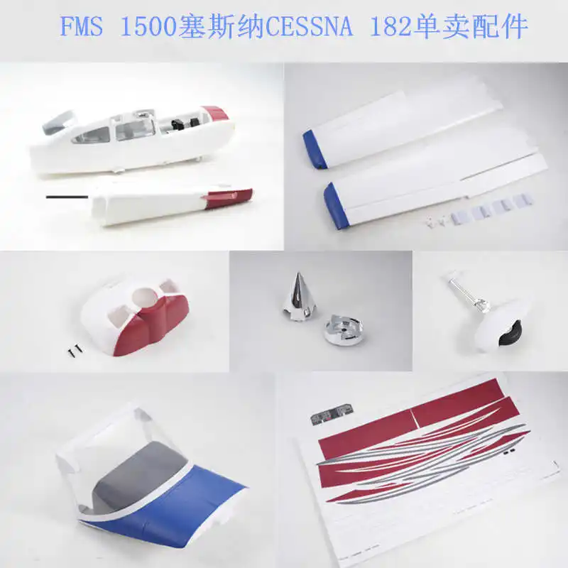 pieces-d'avion-rc-a-aile-fixe-fms1500-182-fuselage-carenage-de-queue-cockpit-train-d'atterrissage-pour-les-passionnes-de-modelisme-aerien-rc