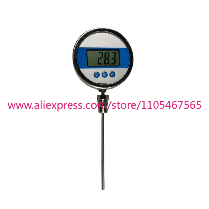 LCD thermometer battery powered explosion-proof local temperature display