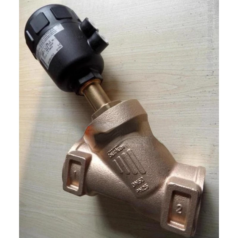 Burkert Pneumatic Angle Seat Valve/00001251/DN50 PN25 Barrel Angle Seat Valve