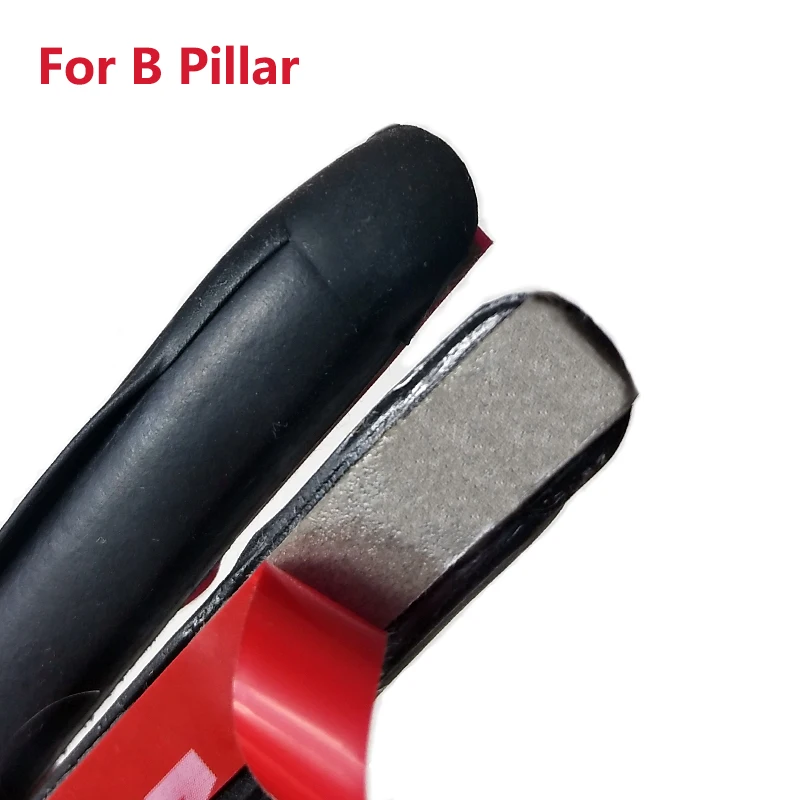 

1-2pcs 80cm/pcs Car Door Rubber Seal Strip Filler Car Door Weatherstrip For B pillar Protection Sealant Strip Sealant For Auto
