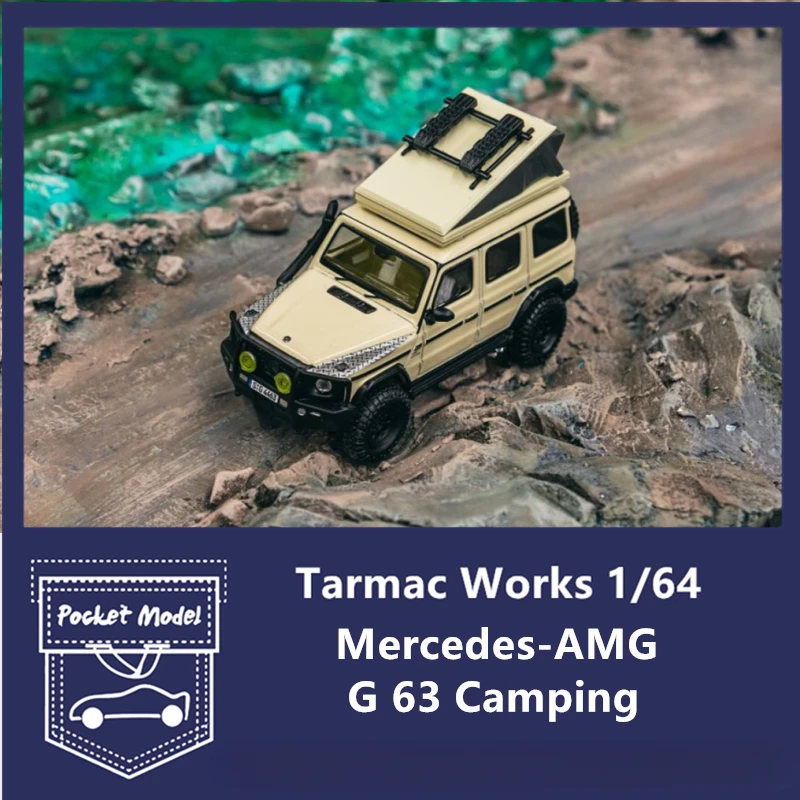 Tarmac Works TW1:64 Mercedes-Benz -AMG G63 Camping Alloy Model