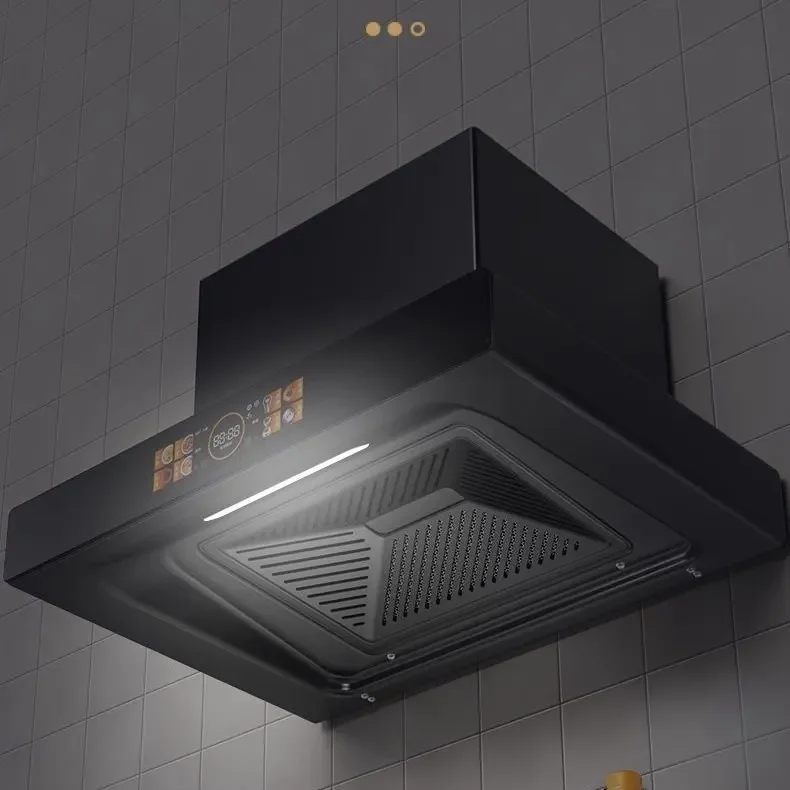 شفاط المطبخ عالي الجودة من الفولاذ المقاوم للصدأ مع تصميم رفيع للغاية لشفاط المطبخ المنزلي