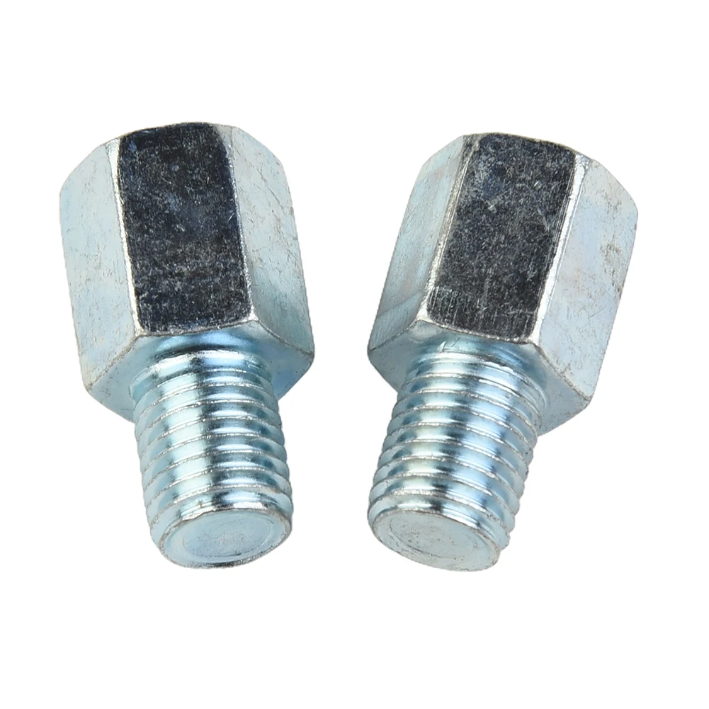 Useful Screws View for Mirror Screws Chrome Clockwise Threaded Mirror Adapters Motorcycle 2pcs ​Rear Accessories Adapters