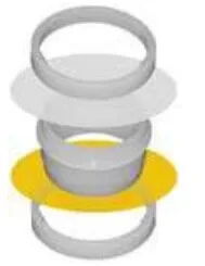 استبدال كوب عينة chemplexXRF 1530 صندوق أكواب اختبار الطيف كشف ROHS كوب خاص