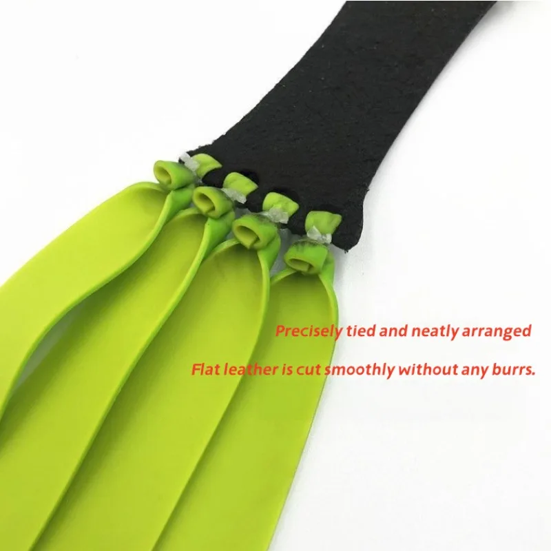 8-strand Slingshot Latex Band 1.2mm Thick High Tensile Strength Elastic Rubber Band 65-70cm Stretch Length Spare Accessory