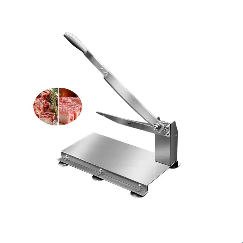 

Hight Quality Stainless Steel Frozen Meat Cutter Machine New Arrival Meat Mutton Manual Machine Commercial Slicer Rolls