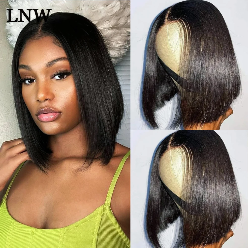 

Bone Straight Bob Wig Человеческие волосы 100% бесклеевые парики Готовые к ношению 5x5 HD Парик с кружевной застежкой Предварительно вырезанные предварительно выщипанные кружевные фронтальные парики