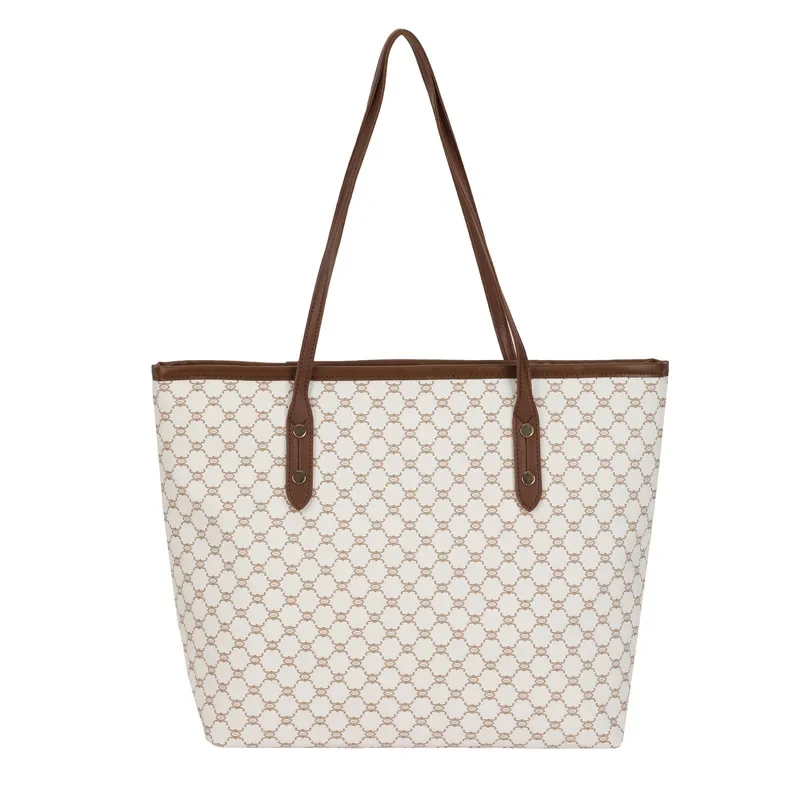 

Простая и стильная женская сумка-тоут большой вместимости, женская сумка-тоут 2025 года для поездок на работу, большая вместительная сумка на одно плечо