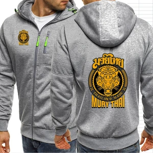 MMA Muay Thai Tiger với áo khoác Zip Capuz, Hoodies chiến đấu Ultimate của Thái Lan, áo len võ thuật, áo khoác UFC, trang phục streetwear 10 MMA SHIP MMA chính - №6