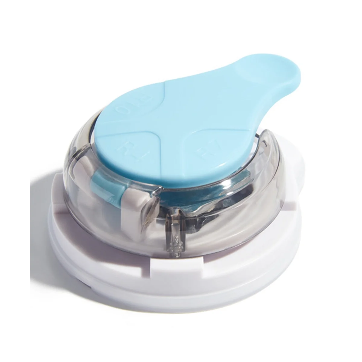 홈 제작용 코너 라운드 펀치 커터 도구 종이 공예 봉투, DIY 프로젝트, 파란색 공예, 3 웨이