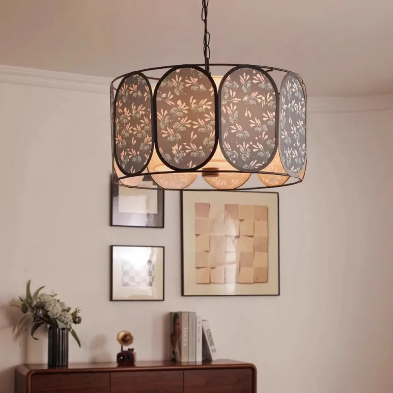 French style living room LED pendant light, modern aesthetic restaurant light