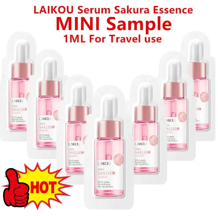 LAIKOU Serum Japan Essence Anti-Aging Hyaluronic Acid Pure 24K Gold Whitening Vitamin C Anti Wrinkle Face Serum Care Skin