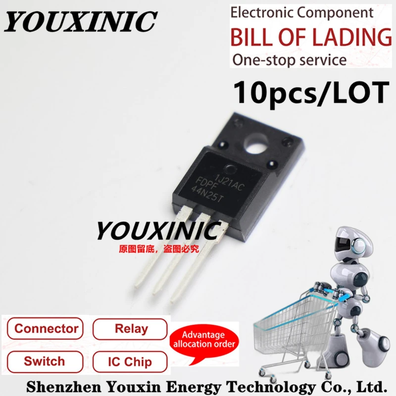 YOUXINIC 2018+ 100% New Imported Original FDPF33N25TRDTU FDPF33N25T  FDPF44N25TRDTU FDPF44N25T TO-220F 33A  44A   250V