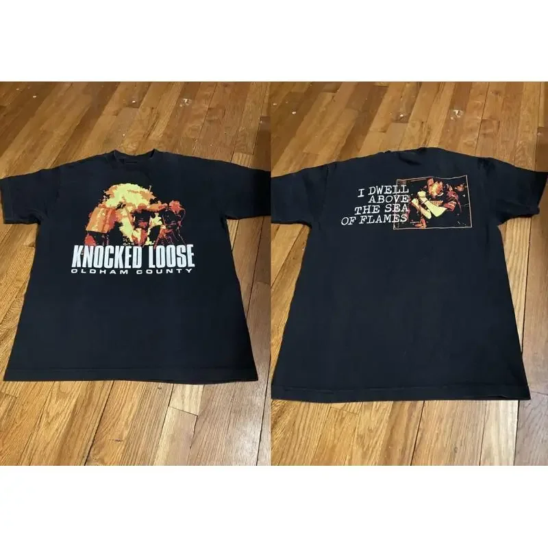 Knocked Loose Tour Band Oldham County Adult T Shirt Full Size MK630