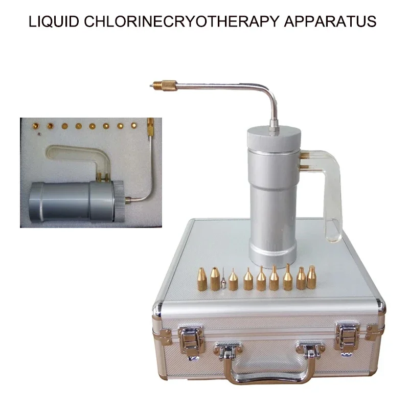 Liquid Nitrogen Cryotherapy Instrument Tank Beauty Instrument Liquid Nitrogen Sprayer Can Freckle Device 300ml