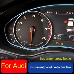 Voor Audi A3 A4 A6 Q3 Q5 Auto Instrumentenpaneel LCD-scherm TPU Beschermfolie Decoratie Film Antikras