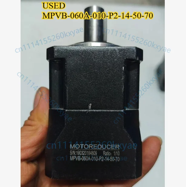 Mpvb-060a-010-p2-14-50-70 is suitable for 200w, 400w servo motors, speed ratio 1/10, actual product
