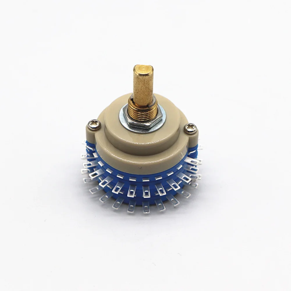 For Meibao 2x24 Rotary Switch Sealed Industrial Band Selector Precision Instrument Circuit Switcher Double Row Pins Part