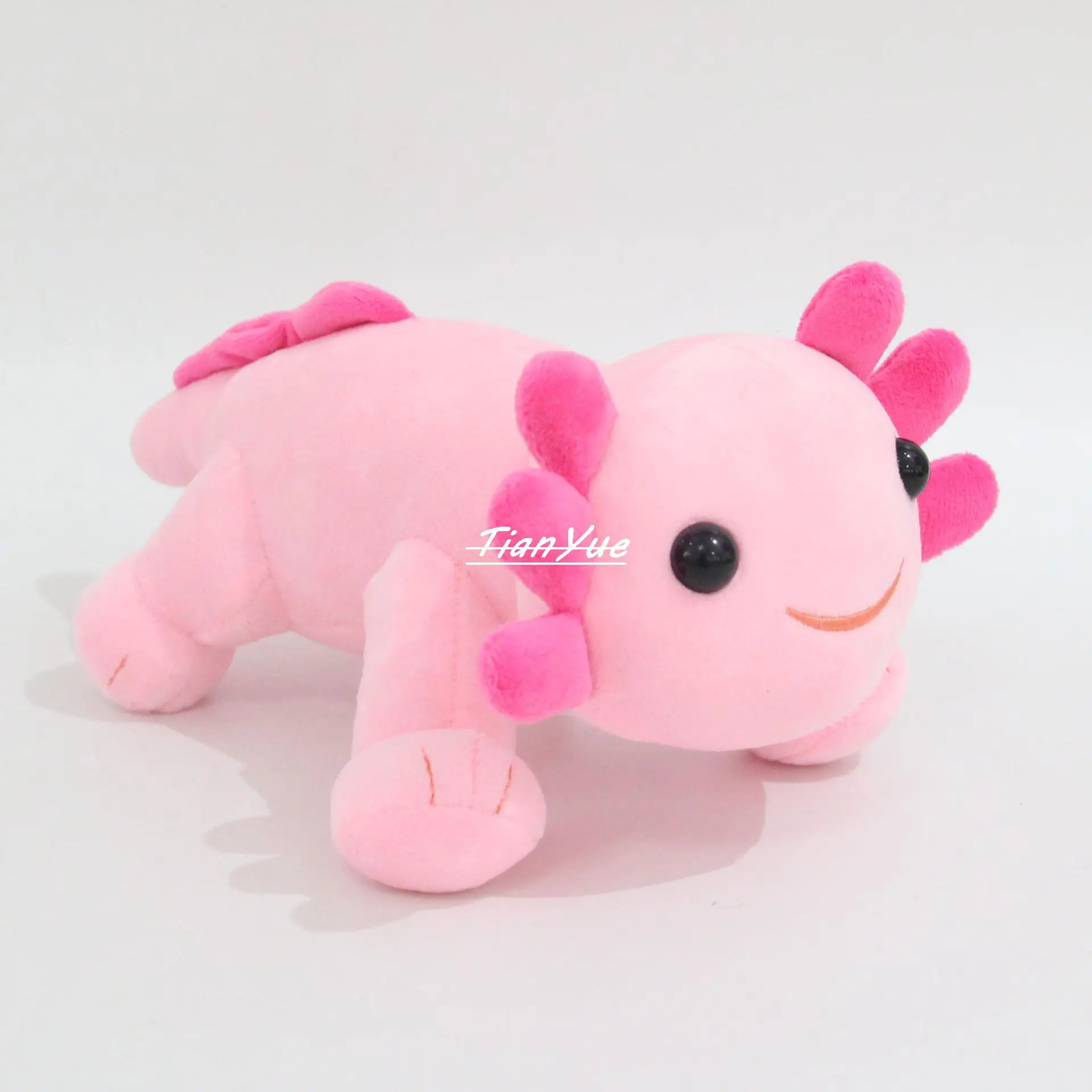 

Симпатичная розовая плюшевая игрушка Axolotl, детский подарок 27 см