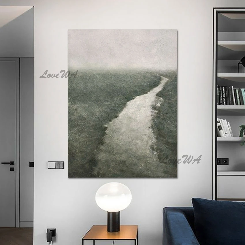 

Abstract Canvas Art Modern Decor Landscape Brook ​Natural Pictures 3d Beautiful Picture Scenery Wall Paintings For Living Room