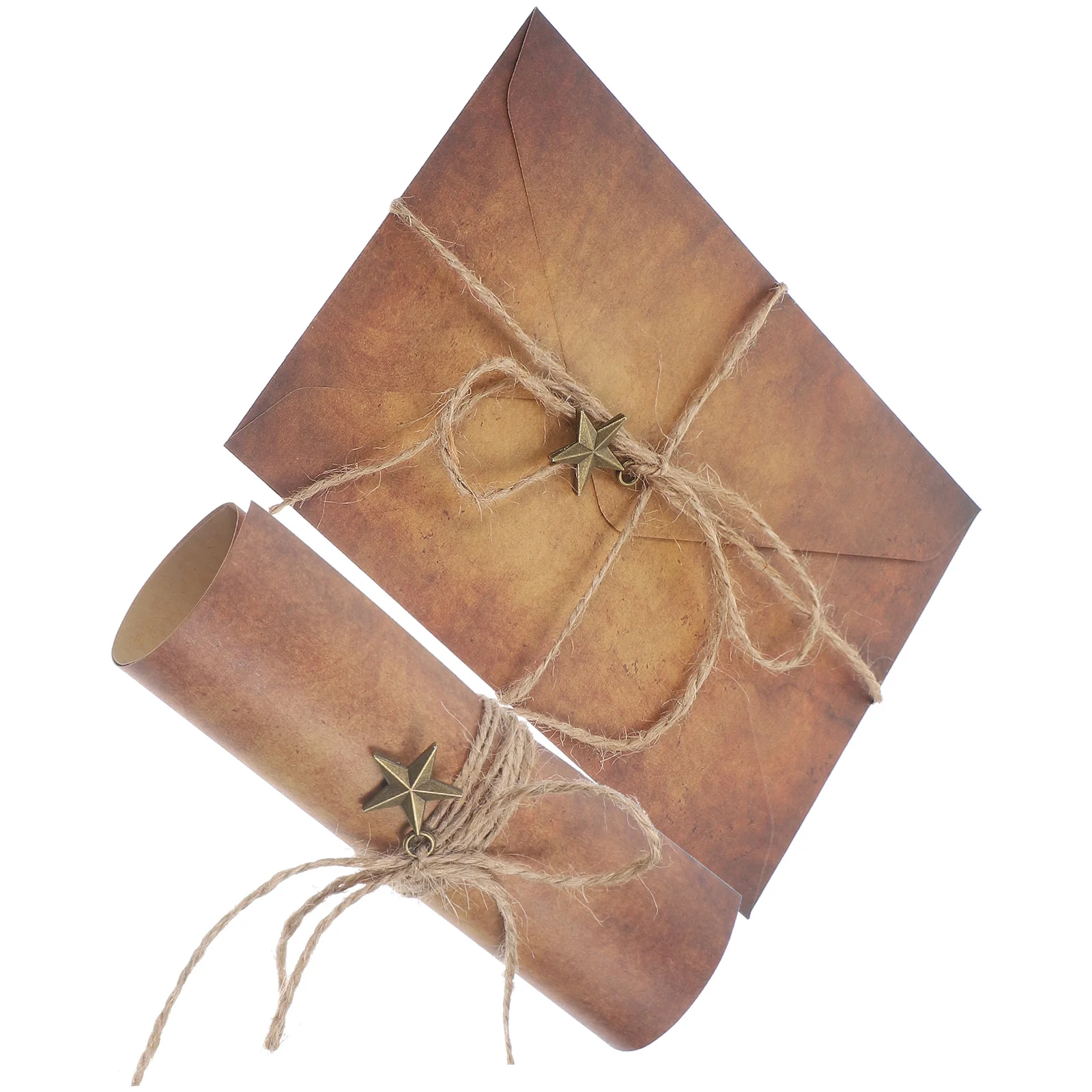 

5 set 5 Sets Kraft Paper Envelopes Blessing Card Holders Letter Packaging Simple Style Small Stationery Envelope For Invitation