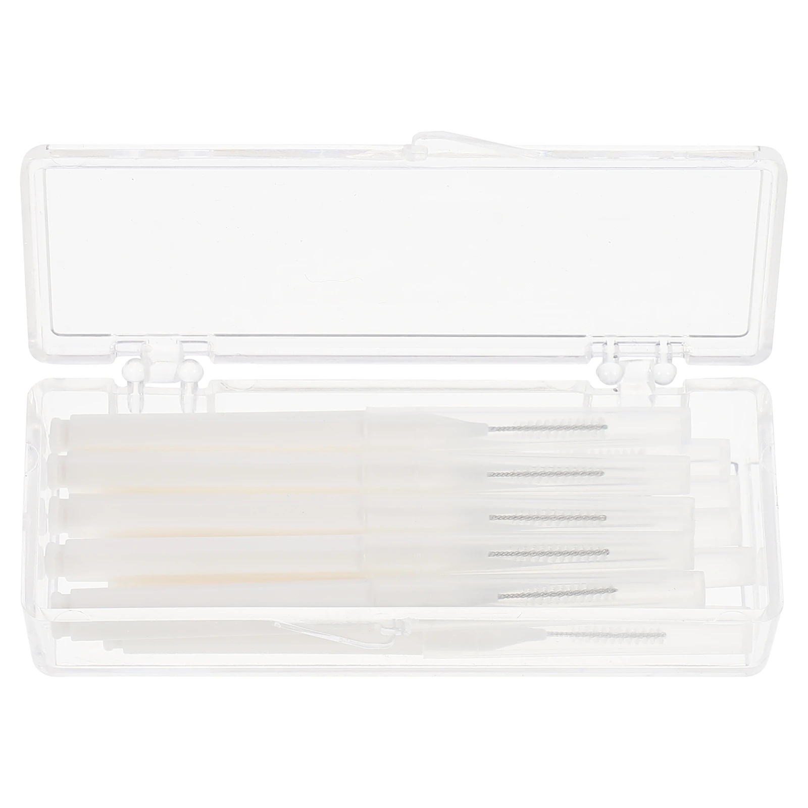 

10pcs Interdental Brush Tooth Cleaning Tool Portable Oral Care Plastic Stick Light Travel Family Work Hygiene Teeth Floss Props