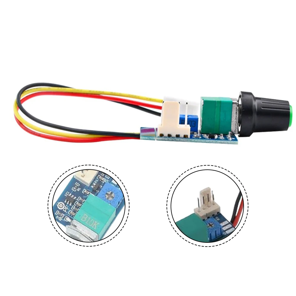 

2 шт. для ШИМ-контроллера скорости вентилятора с переключателем DC12V для шумоподавления шасси, электрооборудование и поставки, детали