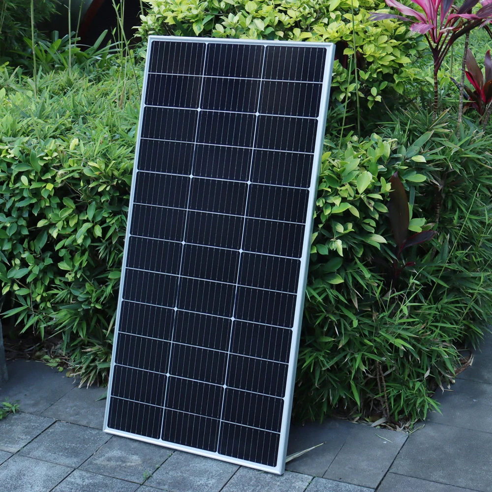 Pannello solare 12v rigido 150w 80w vetro temperato pannello fotovoltaico monocristallino 12v caricabatteria camper RV barca casa tetto UE magazzino DHL spedizione