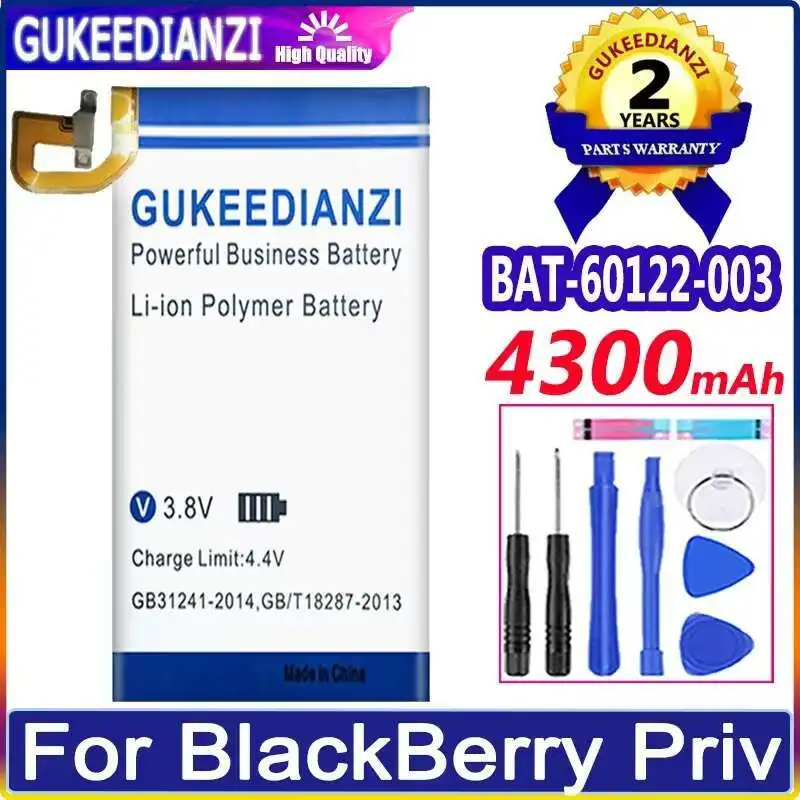 

Bat-60122-003 Mobile Phone Battery For Blackberry Priv 4300Mah Stable