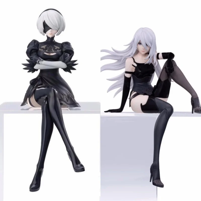 Sega Nier asli: Automata Ver1.1a Chokonose tokoh Premium A2 Yorha tipe A No.2 figur Anime Model aksi mainan koleksi Gif