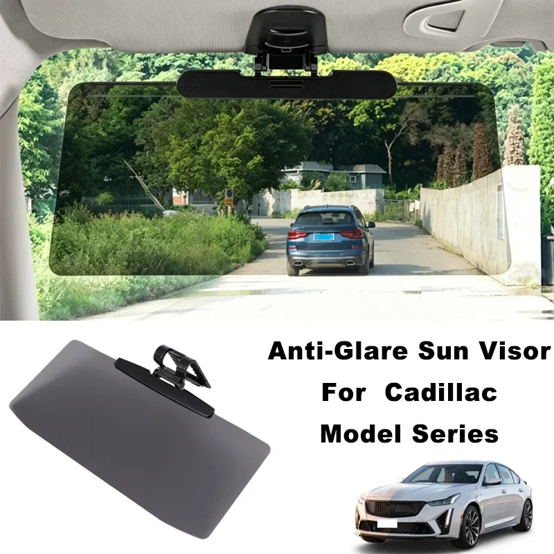 

Anti-Glare UV Protection Car Sun Visor Extender Interior Sun Shade For Cadillac ATS ATS-L CT4 CT5 CT6 XTS XT4 XT5 XT6 SRX STS