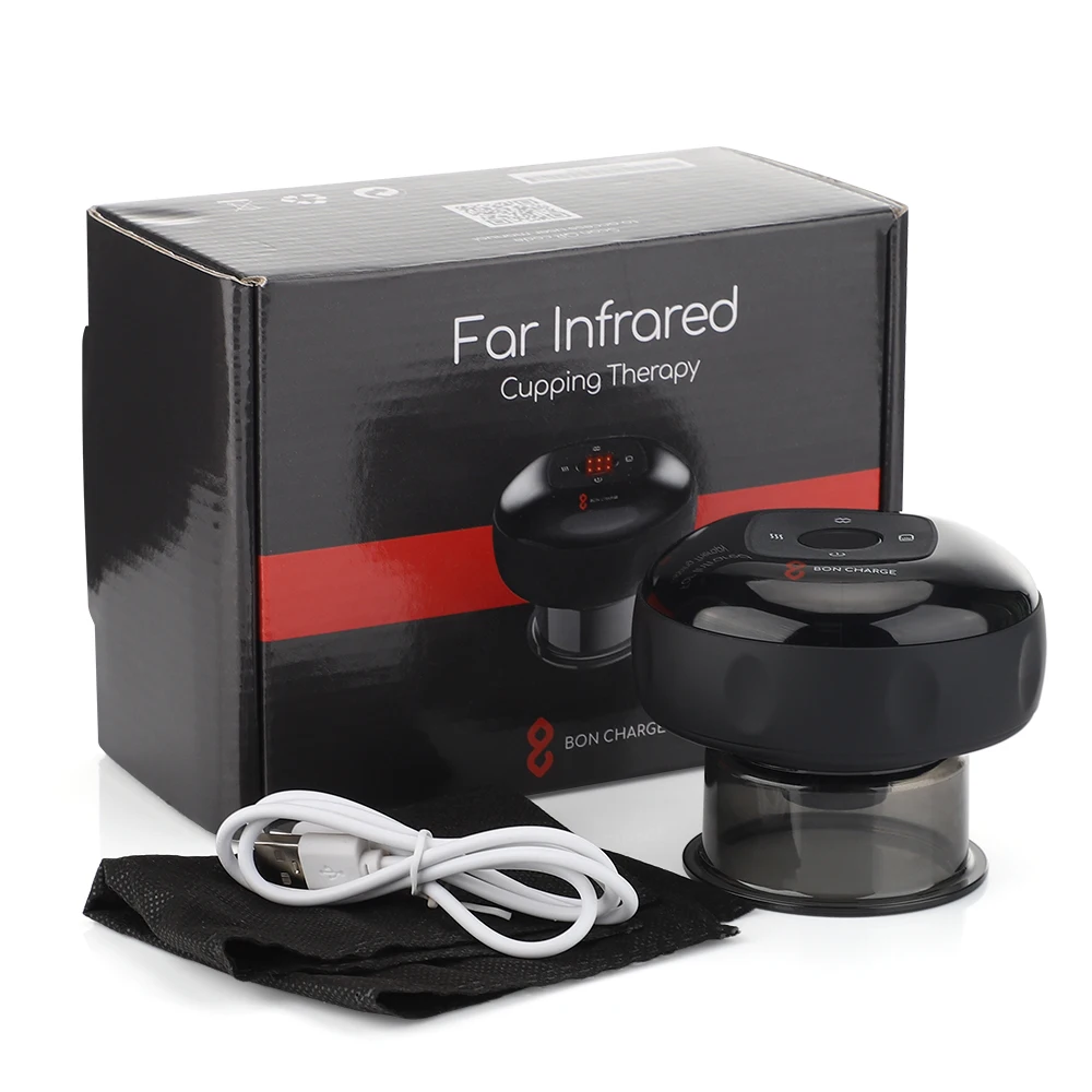 

US/UK/RU Warehouse: Intelligent Vacuum Cupping & Scraping Massager - Guasha Cans for Fatigue Relief & Health Care