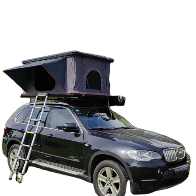 

3-4 Person 4x4 Pop-up Car Camping Aluminum Hard Shell Roof Top Tent for Pick Up