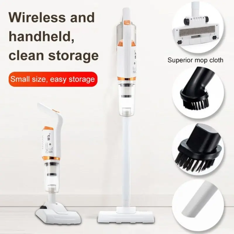 Household mopping and cleaning wireless vacuum cleaner Multifunctional handheld vacuum cleaner