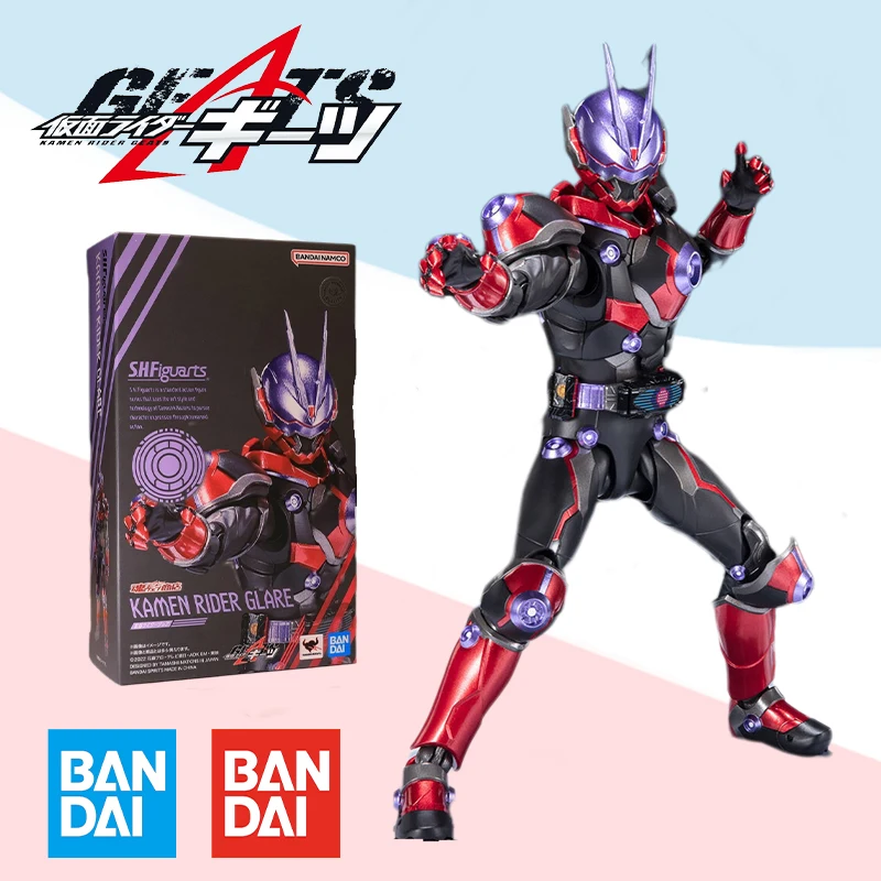 

Bandai Original BOX S.H.Figuarts SHF KAMEN RIDER GLARE full Action Anime PVC Figure model kit finished toy gift for kids