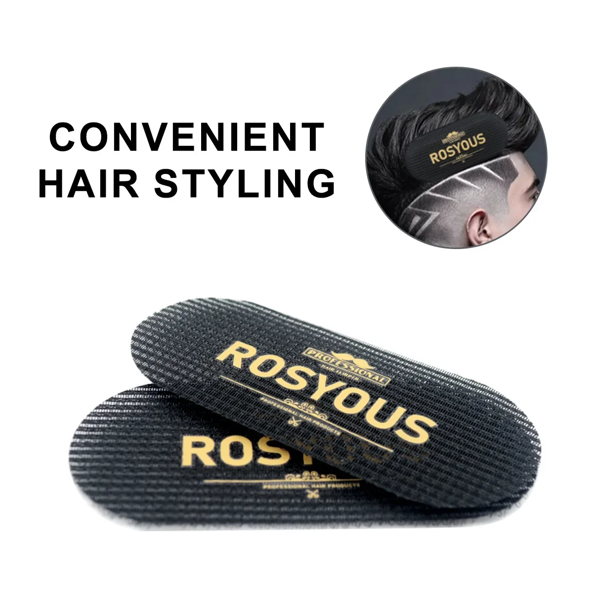 ROSYOUS Hairdressing Tools Professional Hairs Stylist Hairdresser Tools Barber HairStickers Hair Patches Hair Holder Accessories
