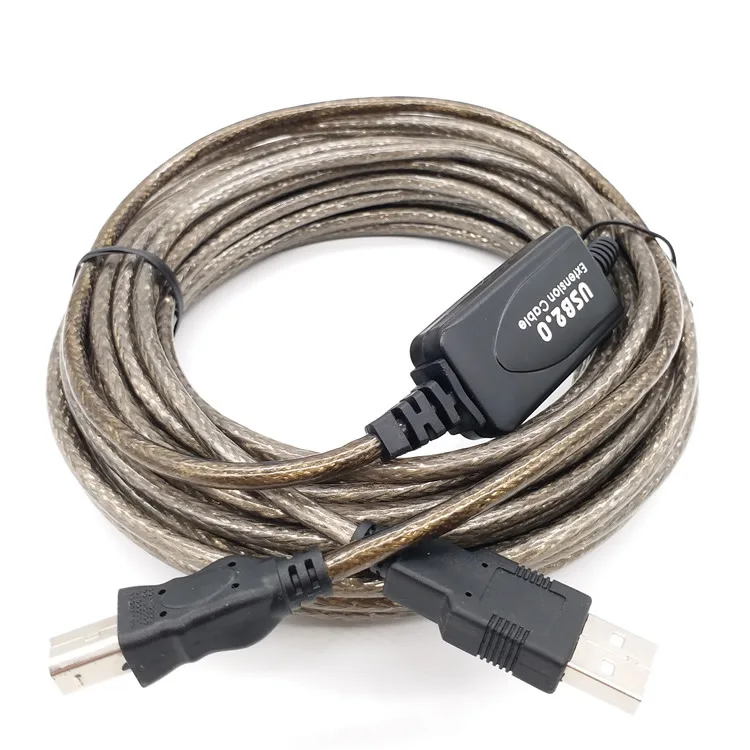 High‑Speed USB Printer Cable 10M 20M Extension Cord for All‑in‑One Machine Copier Scanner Data Transfer Connect Wire