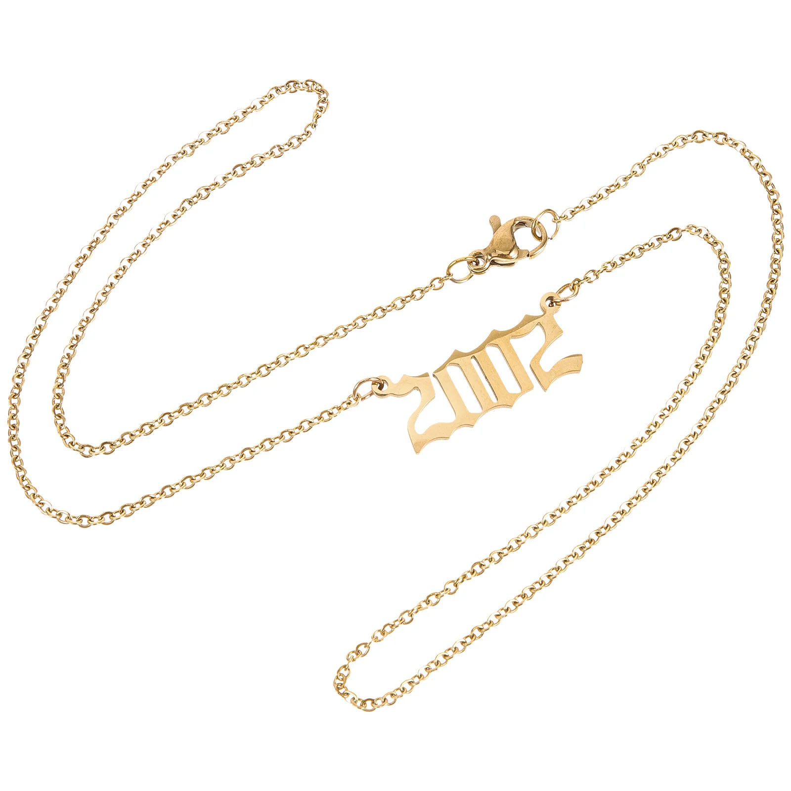 

Digital Clavicle Women Neck Chain Digital Jewelry Pendant Women Female Necklace Neck Jewelry For Girl Necklace