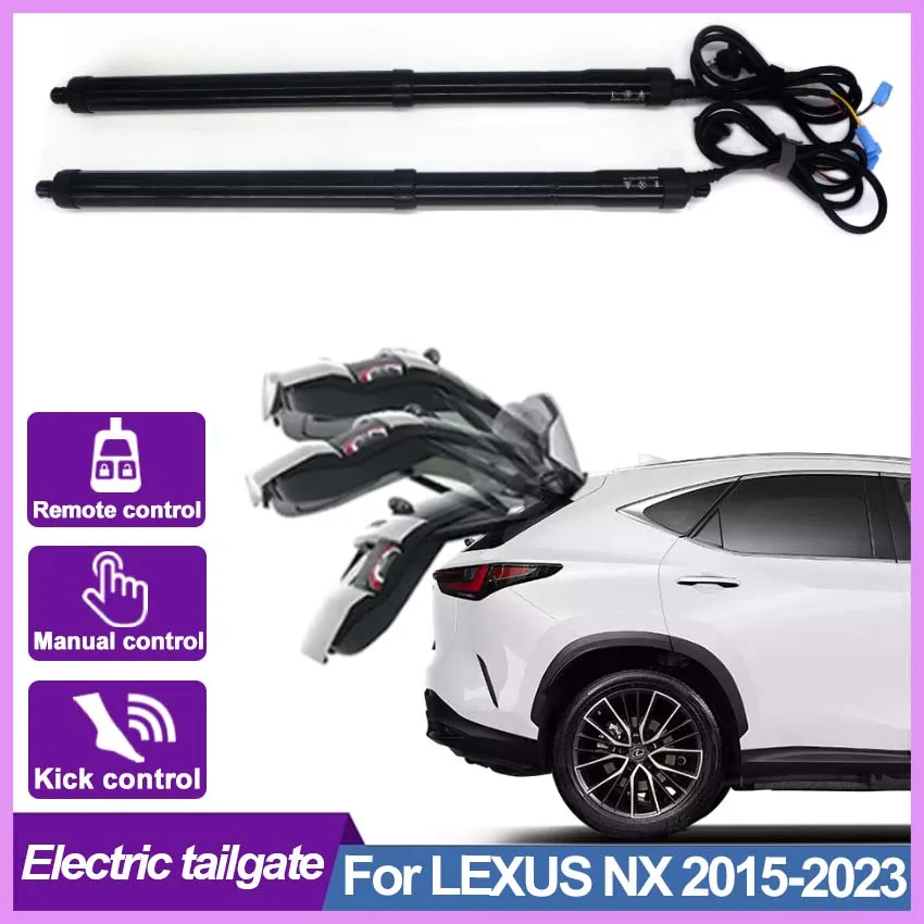 

Car Power Trunk Opening Electric Suction Tailgate Intelligent Tail Gate Lift Strut For LEXUS NX 2015-2022 2023，electric tailgate