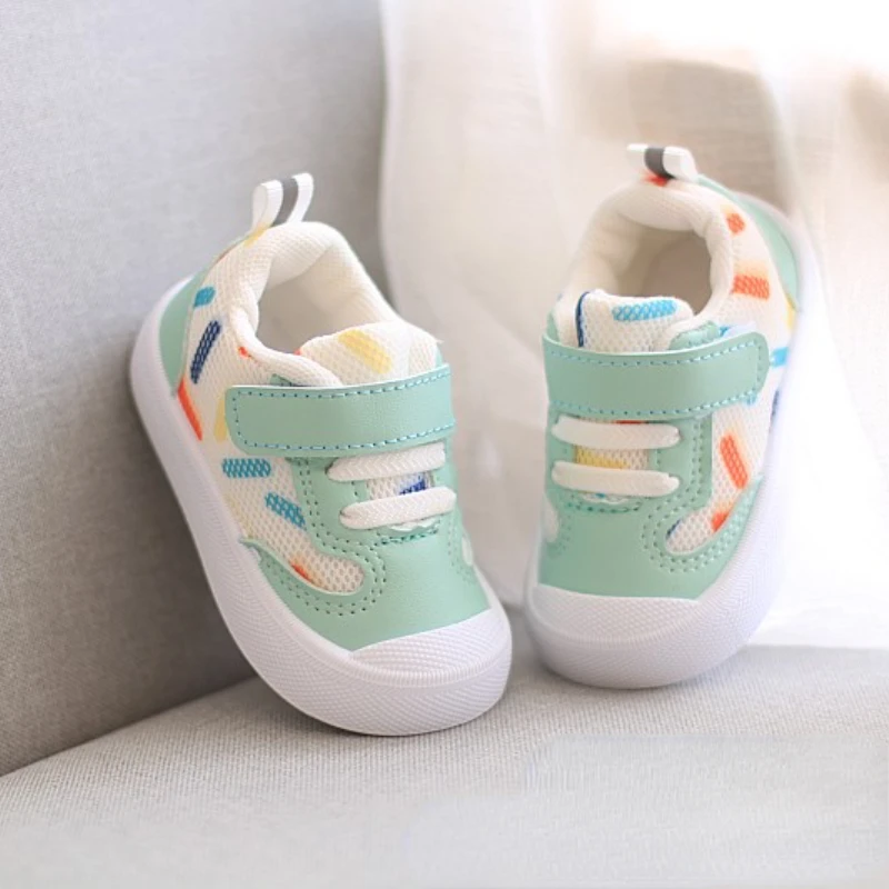 Baby Walking Mesh Shoes Soft Soled Functional Baby Casual Toddler Boy Shoes Toddler Girl Chunky Sneakers  Running Shoes