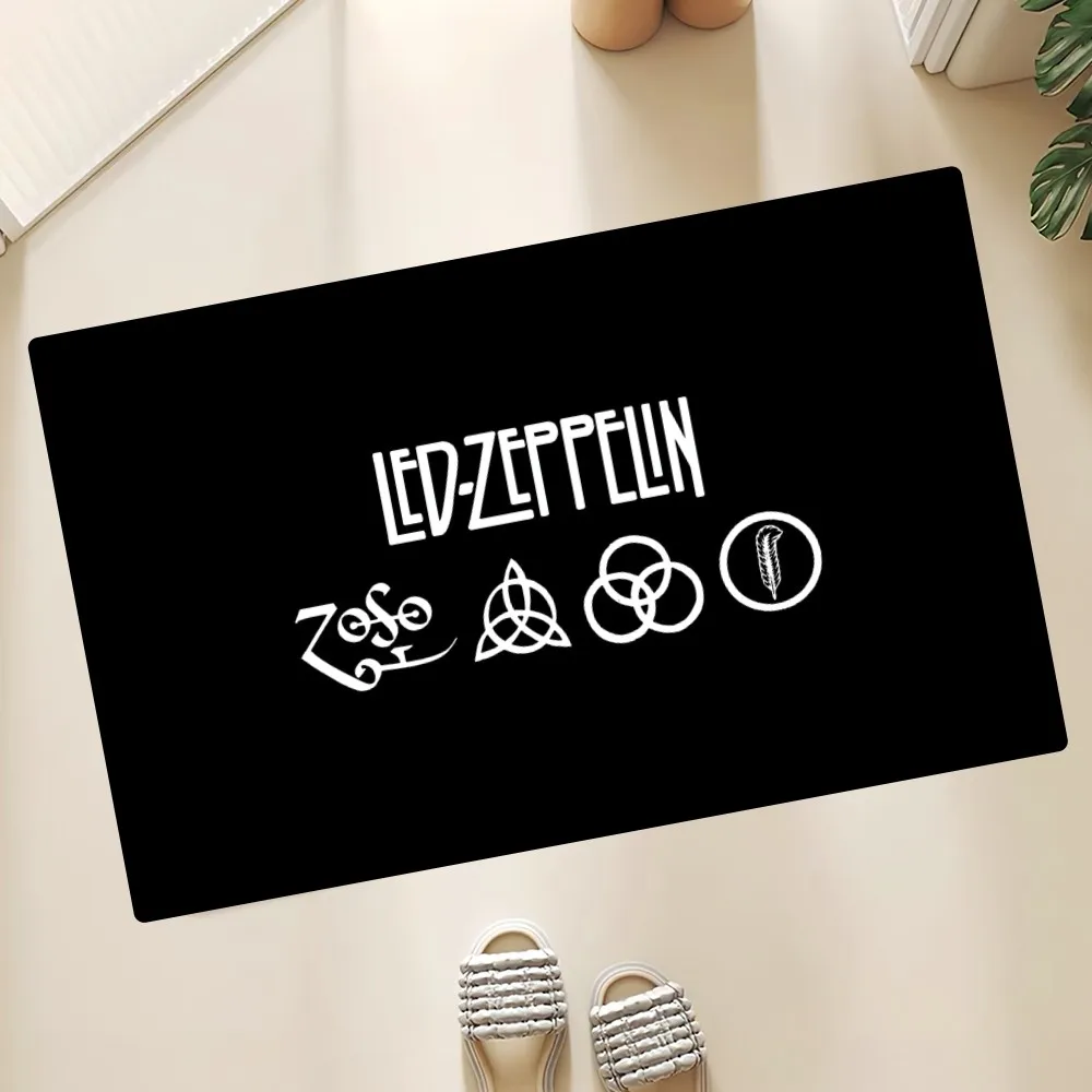 Band L-Led Z-Zeppelins tappetino antiscivolo zerbino ingresso casa zerbino camera da letto bagno soggiorno tappetini cucina tappeto