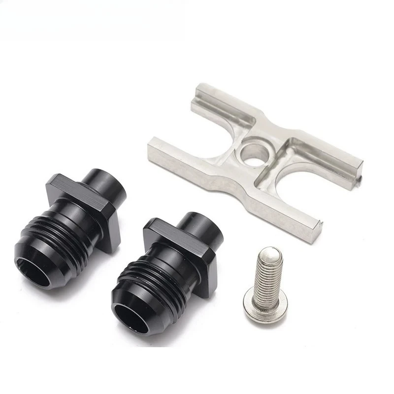 For E36 E46 E90 E92 Oil Cooler Adapter AN10 Fitting Kit