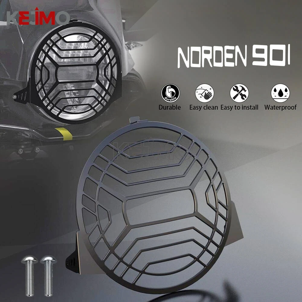 

2022 2023 2024 2025 2026 For HUSQVARNA Norden 901 norden901 norden Motorcycle Headlight and Lamp Spotlight Guard Set Accessories