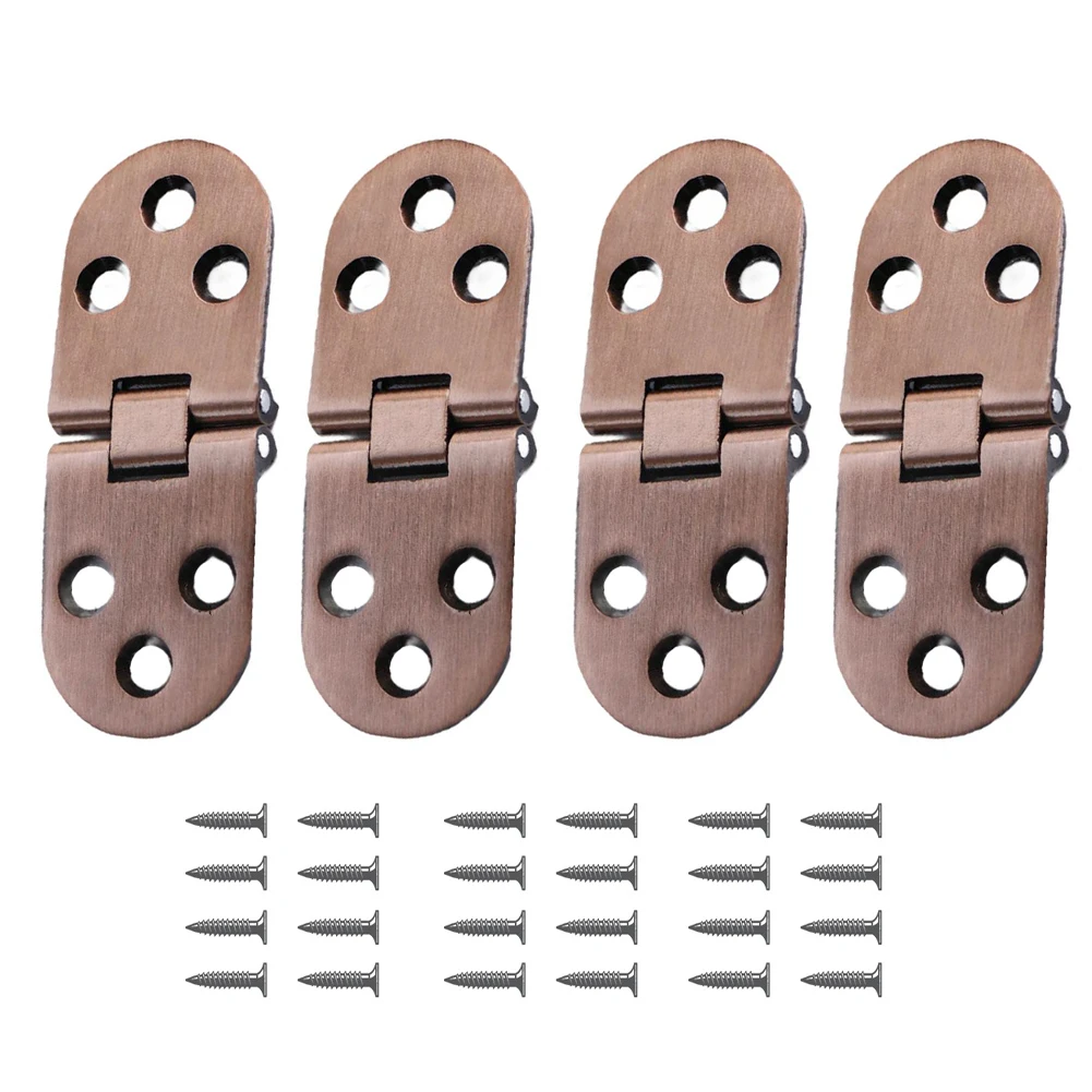 

Петли-бабочки Серебряные петли для складного стола Простая установка Аппаратная петля для шкафов Долговечная работа