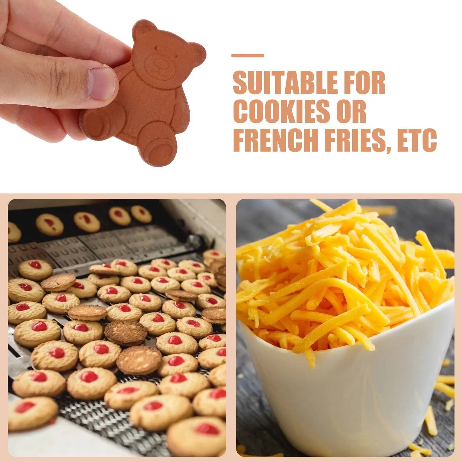 3 قطعة حارس الرطوبة الفخار السكر التوقف قابلة لإعادة الاستخدام الخبز التوقف وجبات خفيفة نضارة حامي امتصاص الرطوبة لتخزين المؤن #2