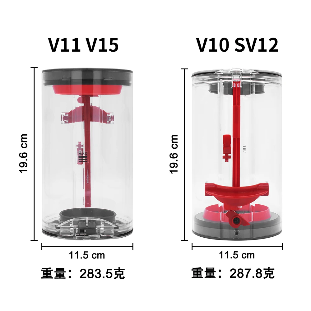 Wiadro na kurz nadaje się do odkurzacza Dyson V10 SV12 V11 V15 SV14 SV15 SV22 Pojemnik na kurz Odkurzacz Akcesoria zamienne