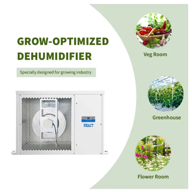 350Pints/166L Commercial Grow Room Dehumidifier Candy Storeroom Candy Storage Warehouse Dehumidifier