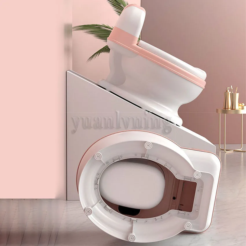 New Style Baby Potty Training Toilet Seat schienale Pots Boys Girls Pot bambini Soft Pad vasino Toilet Bedpan 1-8 anni