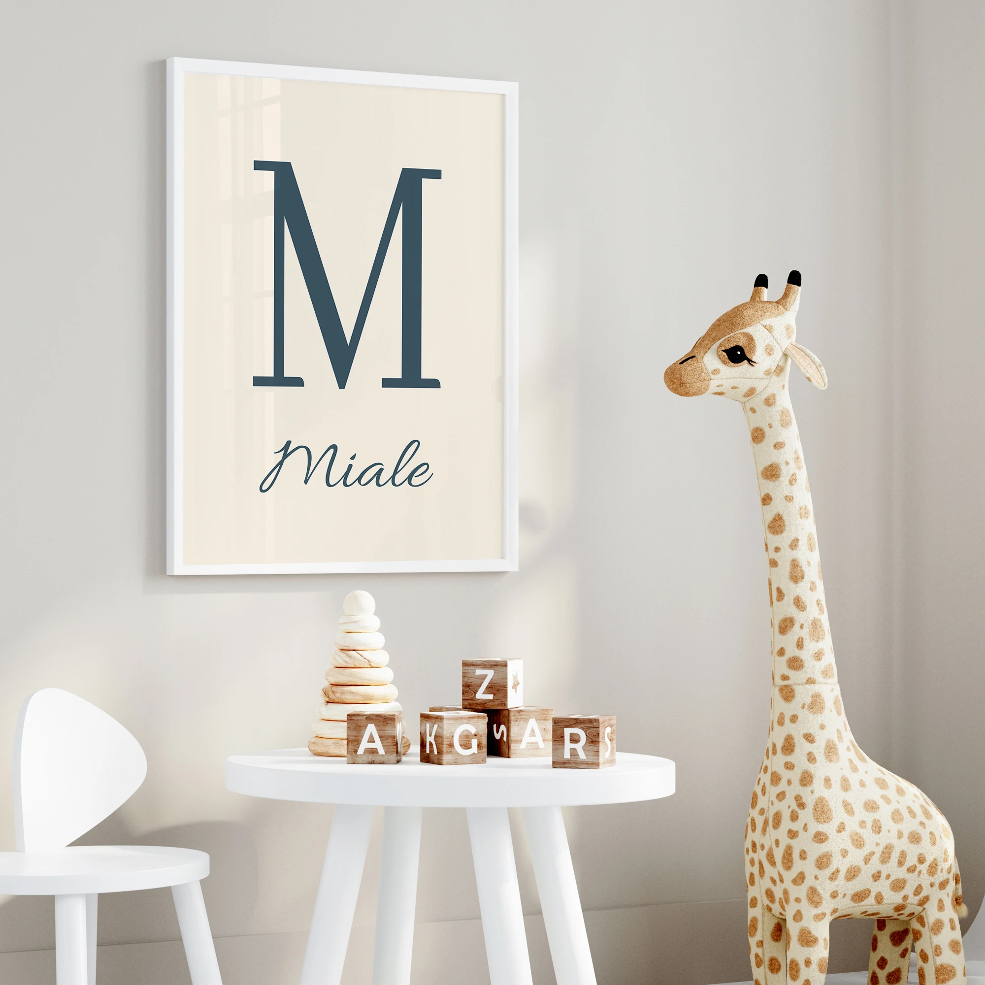 3 قطعة اسم مخصص شخصية لطيف الكرتون مضرب بيسبول جدار الفن طباعة صورة لغرفة المعيشة الاطفال الصبي غرفة ديكور المنزل هدية #3